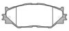 FIT FP1075 Brake Pad Set, disc brake